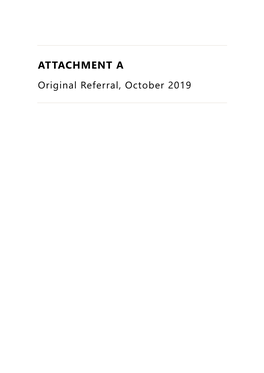 Attachment A