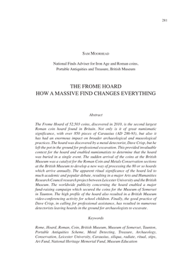 The Frome Hoard How a Massive Find Changes Everything