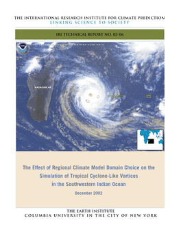 The Effect of Regional Climate Model Domain Choice on the Simulation of Tropical Cyclone-Like Vortices in the Southwestern Indian Ocean