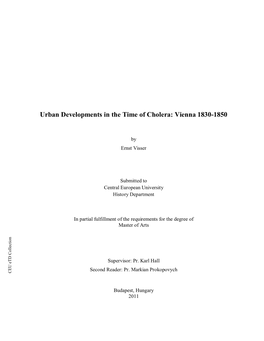 Urban Developments in the Time Of