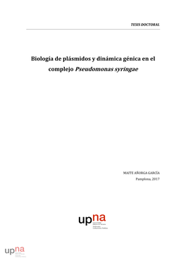 Complejo Pseudomonas Syringae