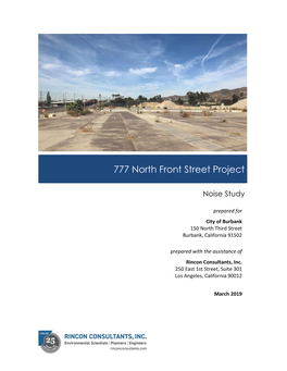 777 North Front Street Project