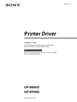 Printer Driver