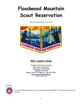 Floodwood Mountain Scout Reservation