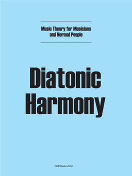 Diatonic Harmony