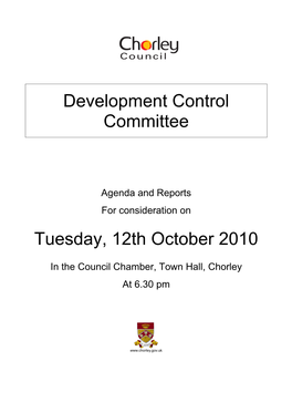 Agenda Reports Pack (Public) 12/10/2010, 18:30