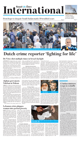 Dutch Crime Reporter