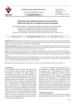 Evidence for Effective Acute Attack Treatment in Migraine