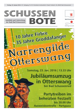 Amtsblatt Und Gästezeitung Der Stadt Bad Schussenried Gemeinderatssitzung 4