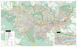 Fahrradstadtplan Entstand Mit Freundlicher Unterstützung Des Kohlbruck H8-9,J8-9 Rennweg D11-12 Über Die Richterstraße Zurück Zur Alten Poststraße