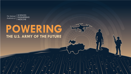 Powering the U.S. Army of the Future Overall Objective
