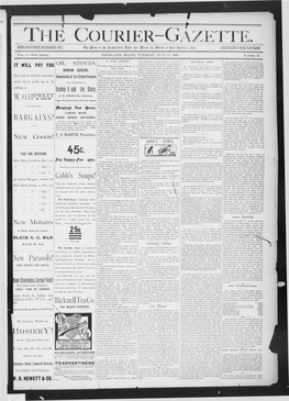 Courier Gazette : July 23, 1889