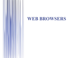 Web Browsers