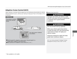 Adaptive Cruise Control (ACC)