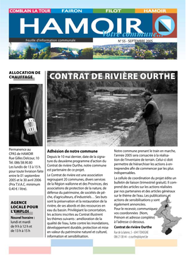 Contrat De Rivière Ourthe