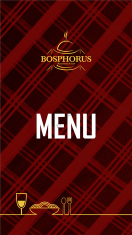 Bosphorus Menu