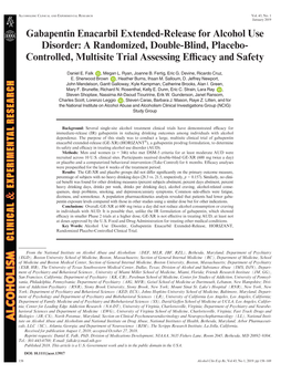 Gabapentin Enacarbil Extended&