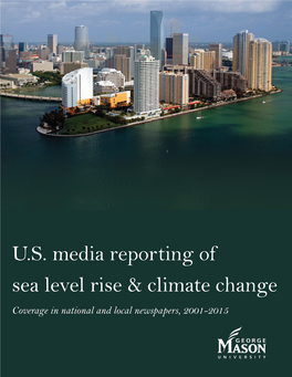 U.S. Media Reporting of Sea Level Rise & Climate Change