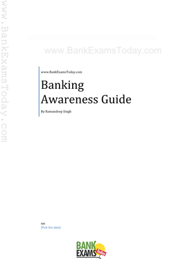 Banking Awareness Guide