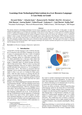 Learnings from Technological Interventions in a Low Resource Language: a Case-Study on Gondi