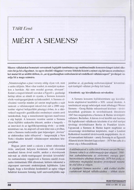 Vezetéstudomány, 2001 (32. Évfolyam, 1-6. Szám)