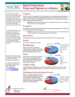 SCI Facts and Figures at a Glance 2019.Pdf