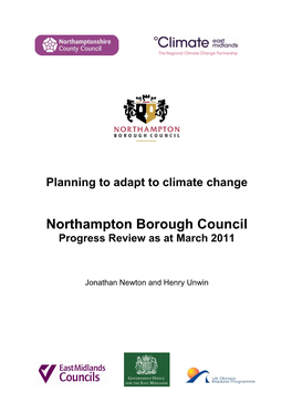 Northampton Borough Council Progress Review As at March 2011