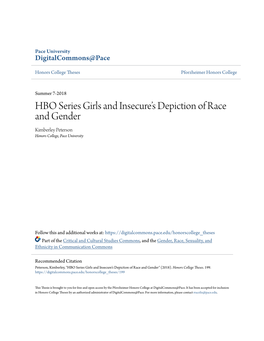 HBO Series Girls and Insecure's Depiction of Race and Gender