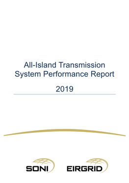 All-Island Transmission System Performance Report 2019