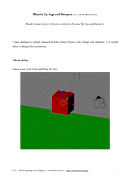 Blender Springs and Dampers (021; 29.09.2009; Blender)