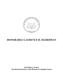 Honorable Laurence H. Silberman