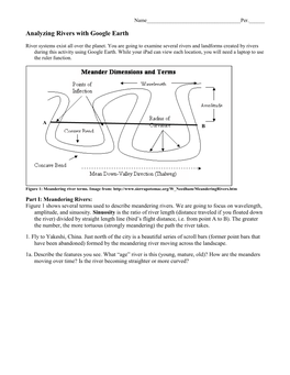 Analyzing Rivers with Google Earth