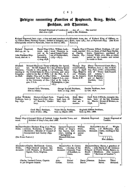 Genealogical Record