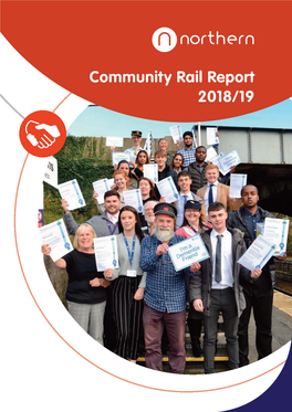 Community Rail Report 2018/19 Table of Contents