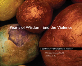 Pearls of Wisdom: End the Violence