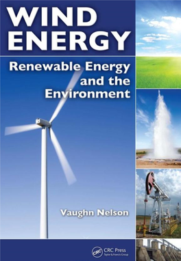 WIND ENERGY Renewable Energy and the Environment