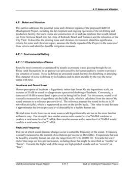 This Section Addresses the Potential Noise and Vibration Impacts of The