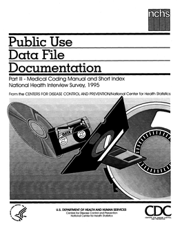 Public Use Data File Documentation