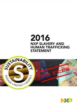 Nxp Slavery and Human Trafficking Statement