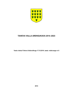 Taheva Valla Arengukava 2014–2023
