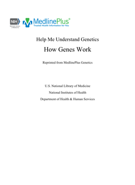 How Genes Work