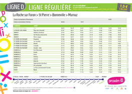 LIGNE D LIGNE RÉGULIÈRE Horaires Renforcés Et Ouverture De La Ligne Le Samedi À Compter Du 2 Septembre