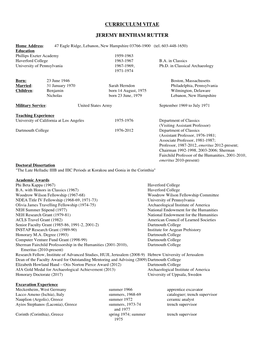 View Curriculum Vitae