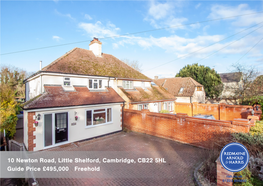 10 Newton Road, Little Shelford, Cambridge, CB22 5HL Guide Price