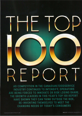 Foodservice-And-Hospitality-Top-100 June-2017.Pdf
