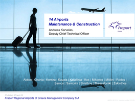 14 Airports Maintenance & Construction