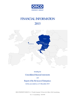 Financial Information 2015