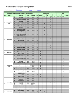 Control Calendar (PDF