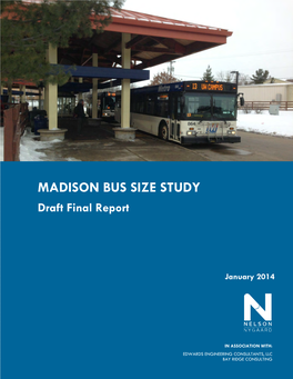 MADISON BUS SIZE STUDY Draft Final Report