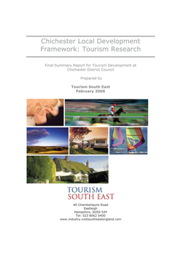 Chichester Local Development Framework: Tourism Research